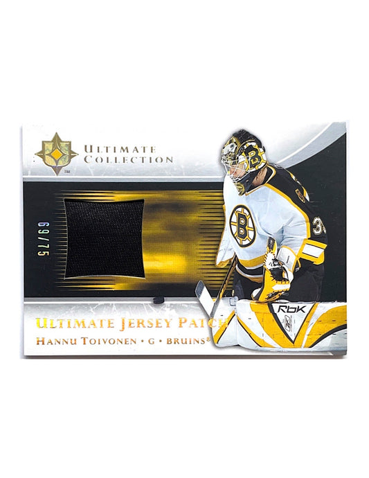 Hannu Toivonen 2005-06 Upper Deck Ultimate Collection Ultimate Jersey Patch #P-HT - 69/75