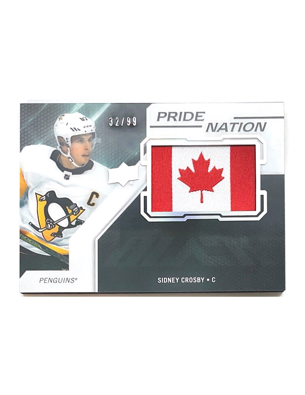 Sidney Crosby 2019-20 Upper Deck SPX Pride Of A Nation Patch #PN-SC