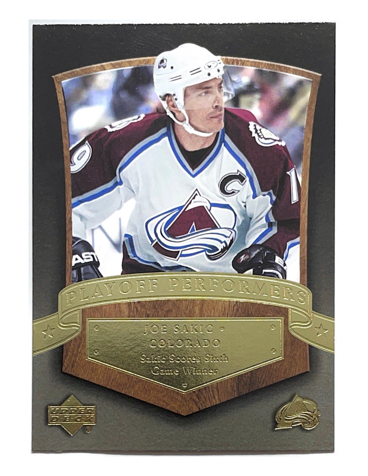 Joe Sakic 2005-06 Upper Deck Series 1 Playoff Performers #PP6