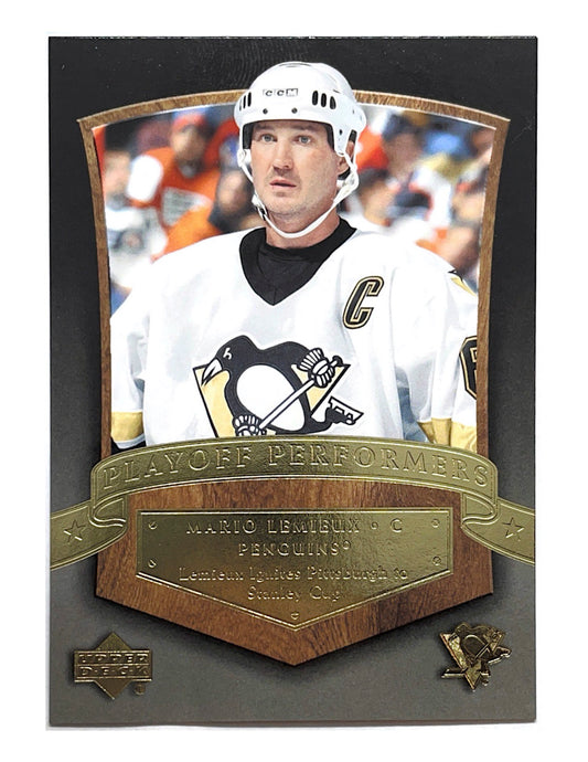 Mario Lemieux 2005-06 Upper Deck Series 1 Playoff Performers #PP7
