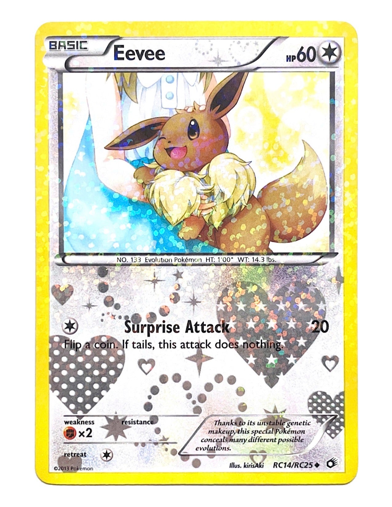Eevee RC14/RC25 Uncommon - Legendary Collection - Radiant Collection