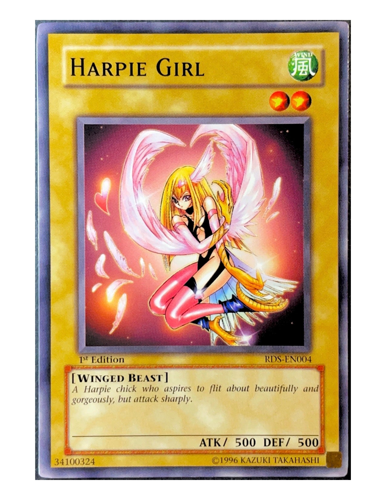Harpie Girl RDS-EN004 Common - 1st Edition
