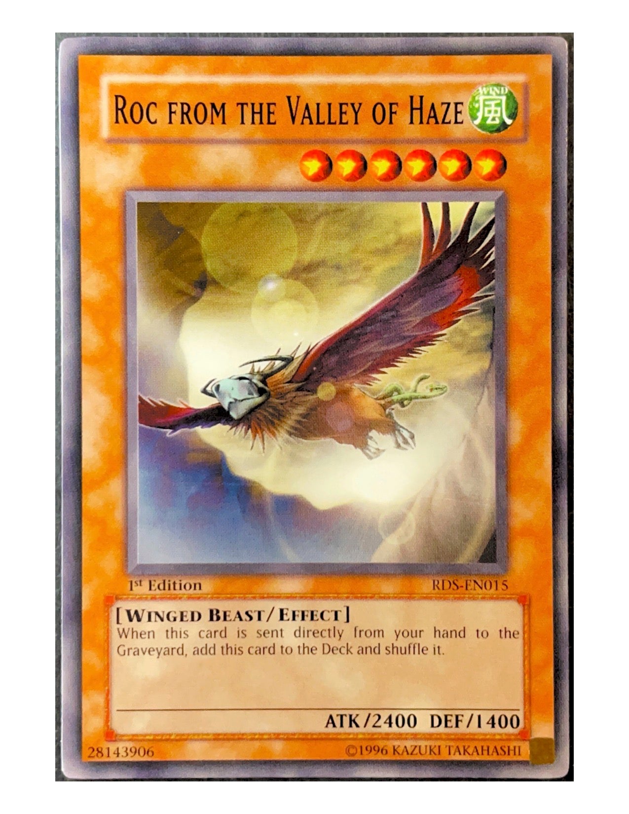 Roc From The Valley Of Haze RDS-EN015 Common - 1st Edition