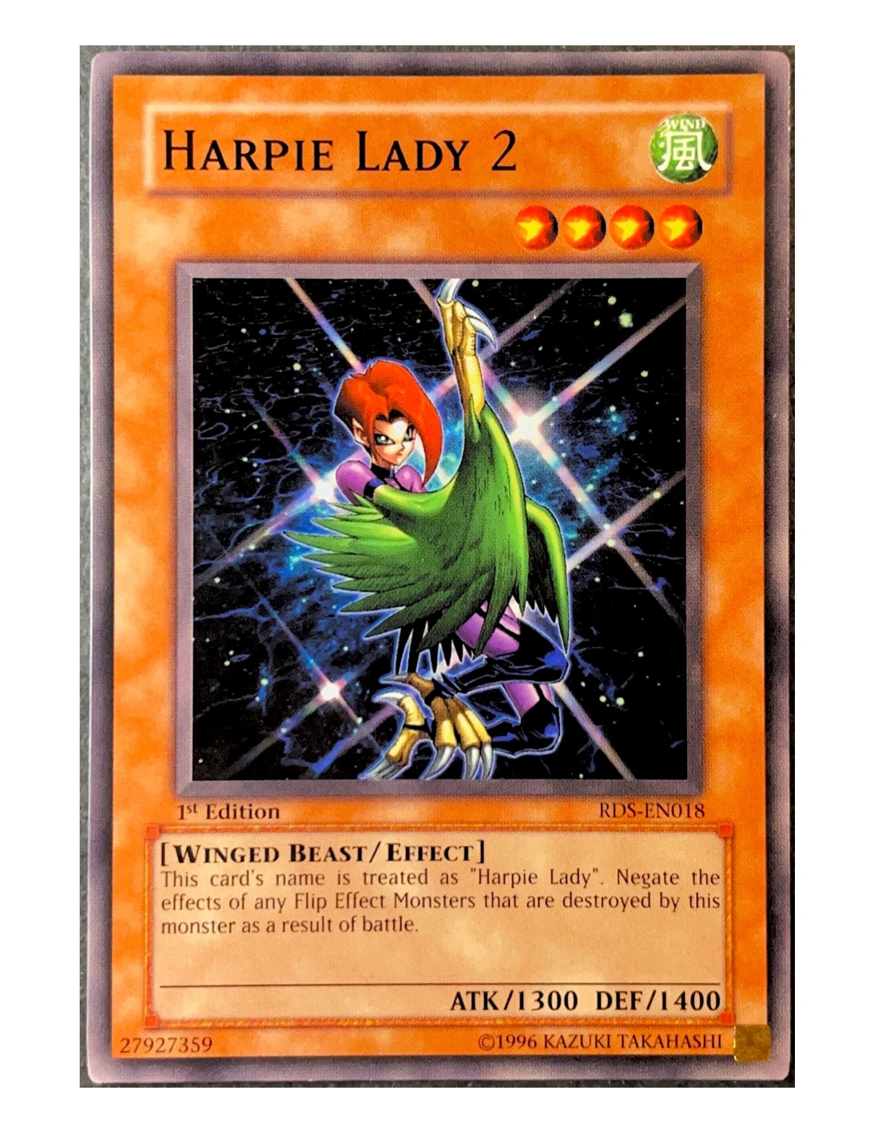 Harpie Lady 2 RDS-EN018 Common - 1st Edition