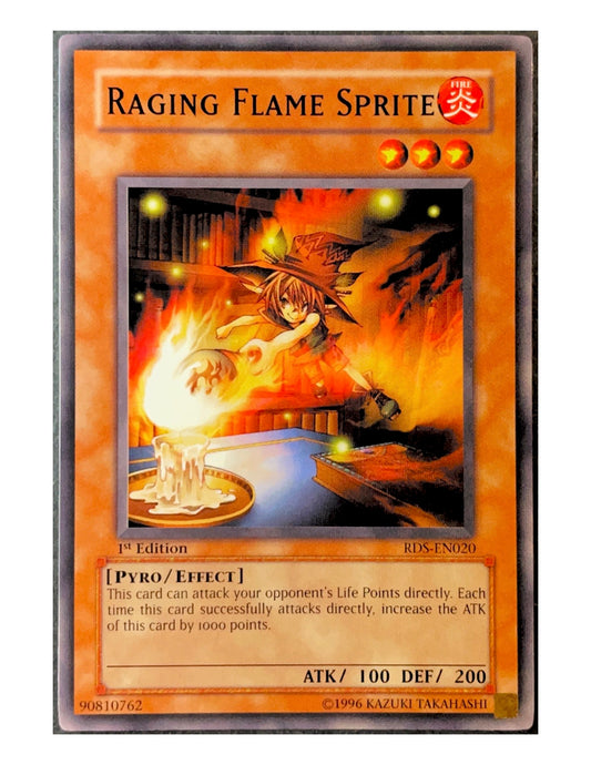 Raging Flame Sprite RDS-EN020 Common - 1st Edition