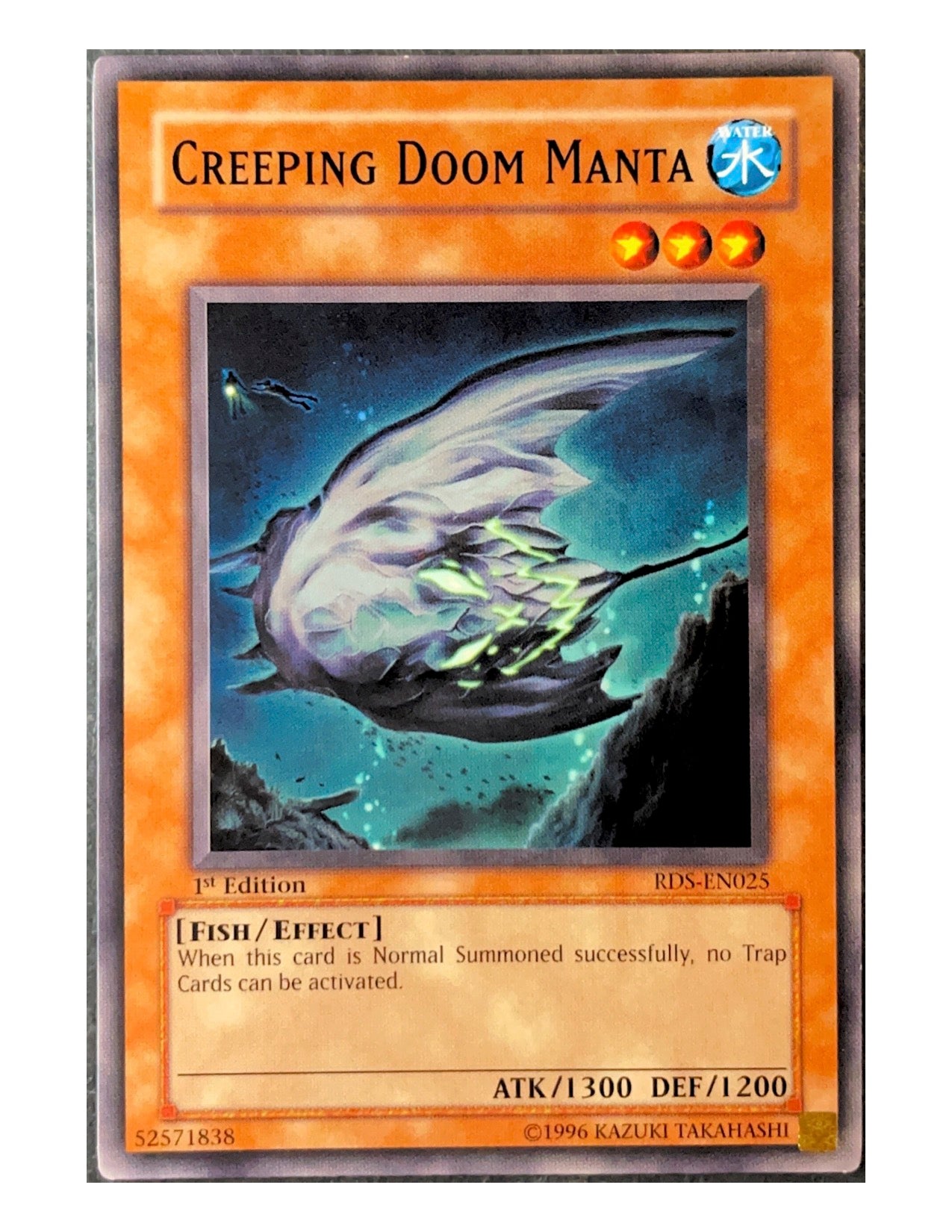 Creeping Doom Manta RDS-EN025 Common - 1st Edition