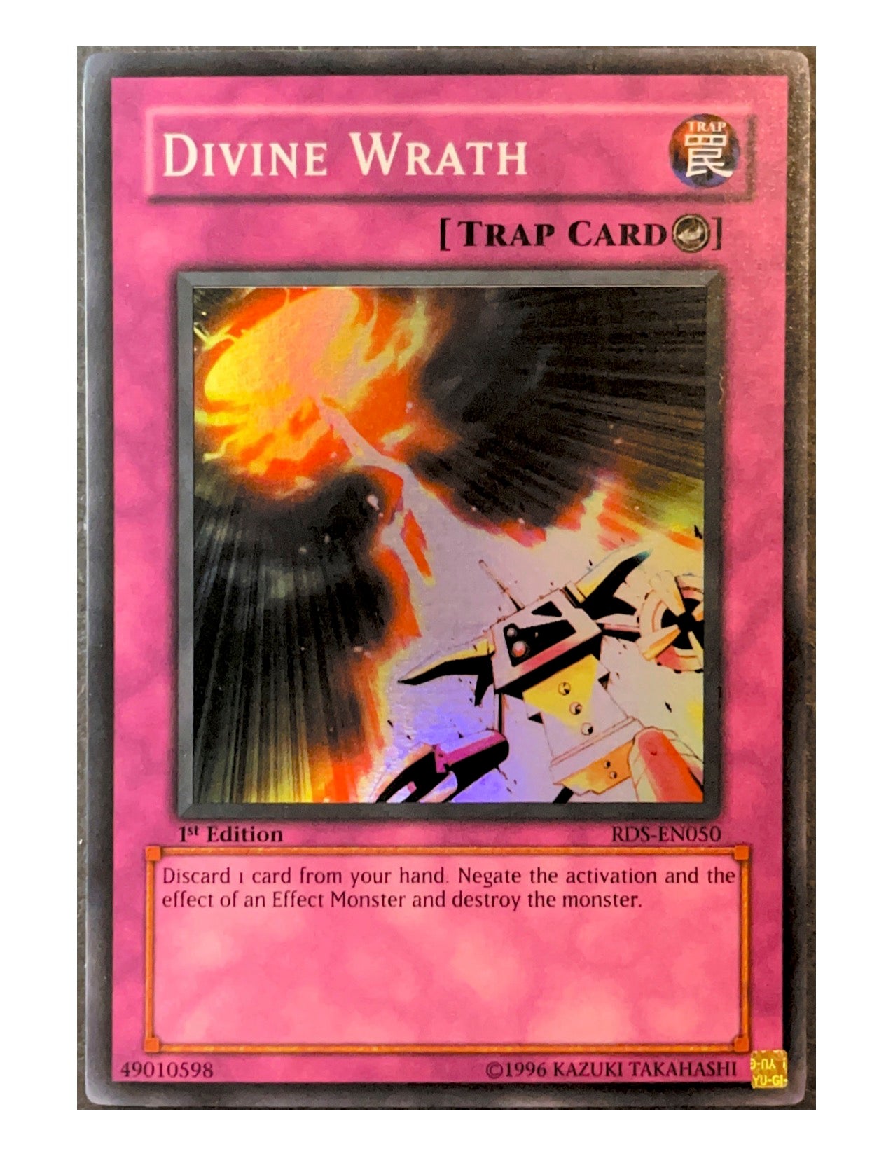 Divine Wrath RDS-EN050 Super Rare - 1st Edition