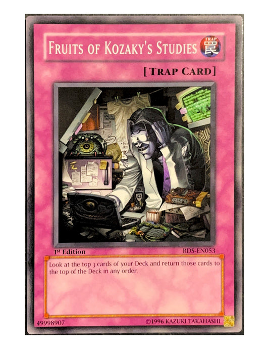 Fruits Of Kozaky's Studies RDS-EN053 Common - 1st Edition