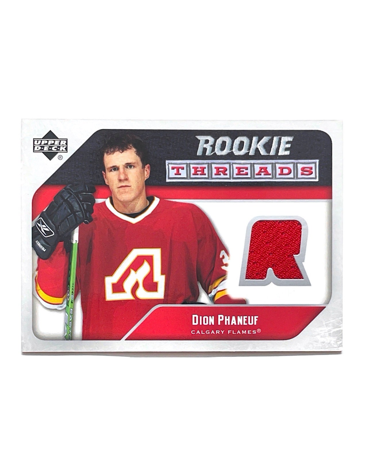 Dion Phaneuf 2005-06 Upper Deck Series 1 Rookie Threads Jersey #RT-DP