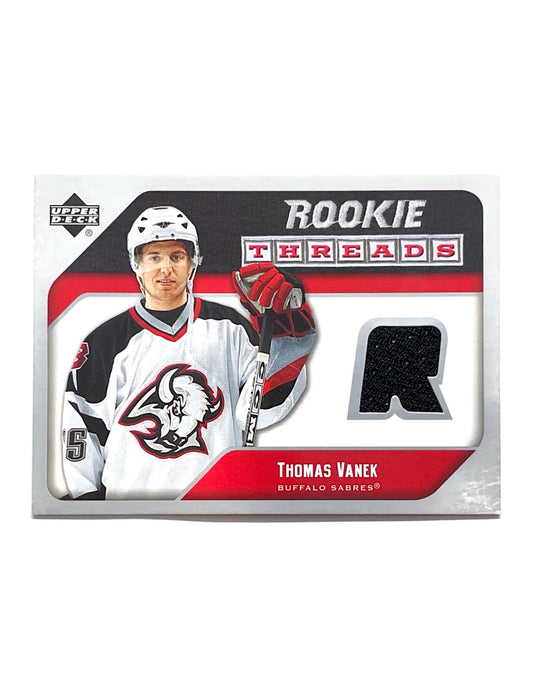 Thomas Vanek 2005-06 Upper Deck Series 1 Rookie Threads Jersey #RT-TV