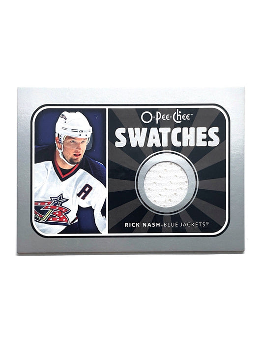 Rick Nash 2006-07 O-Pee-Chee Swatches Jersey #S-RN