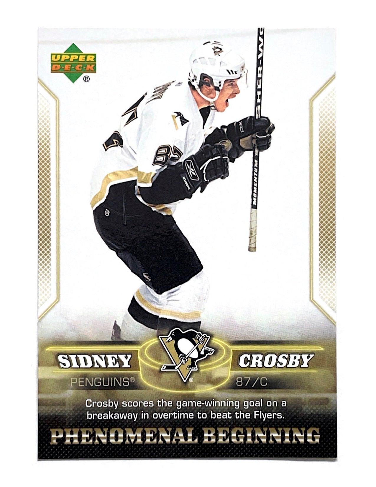 Sidney Crosby 2005-06 Upper Deck Phenomenal Beginning #10