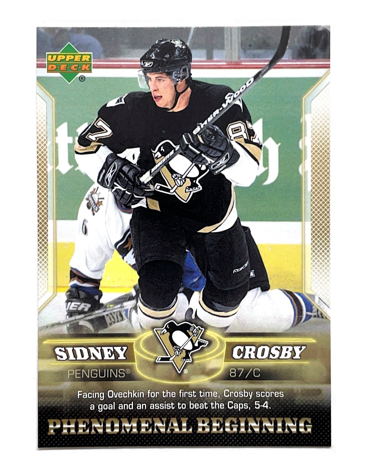 Sidney Crosby 2005-06 Upper Deck Phenomenal Beginning #12