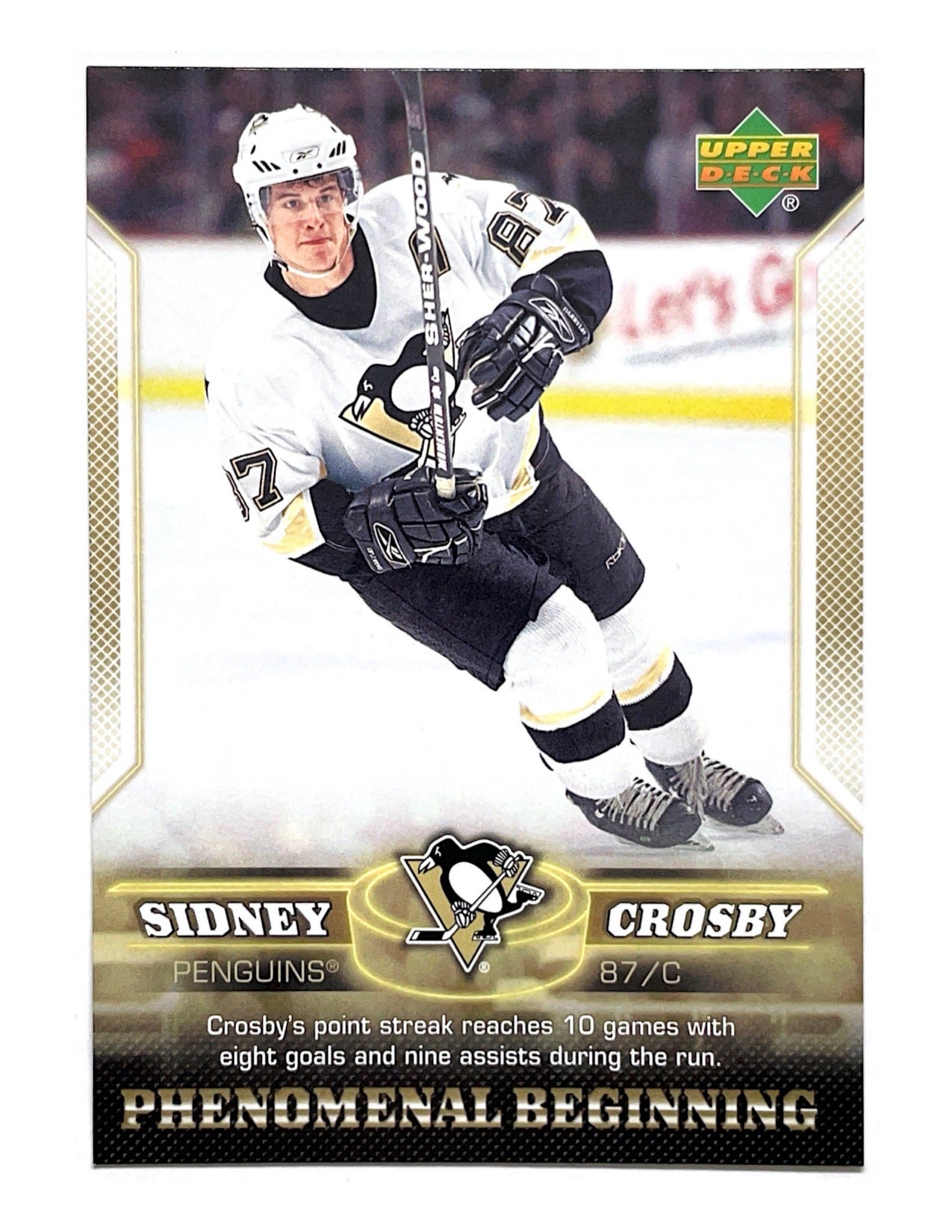 Sidney Crosby 2005-06 Upper Deck Phenomenal Beginning #15