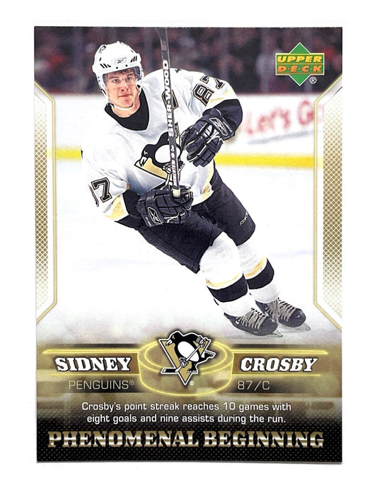 Sidney Crosby 2005-06 Upper Deck Phenomenal Beginning #15