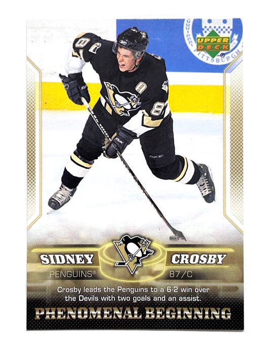 Sidney Crosby 2005-06 Upper Deck Phenomenal Beginning #16