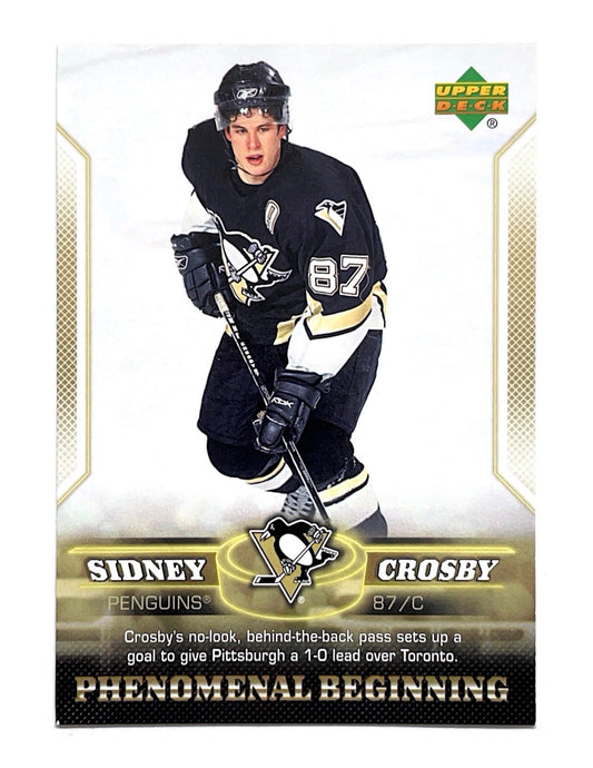 Sidney Crosby 2005-06 Upper Deck Phenomenal Beginning #18