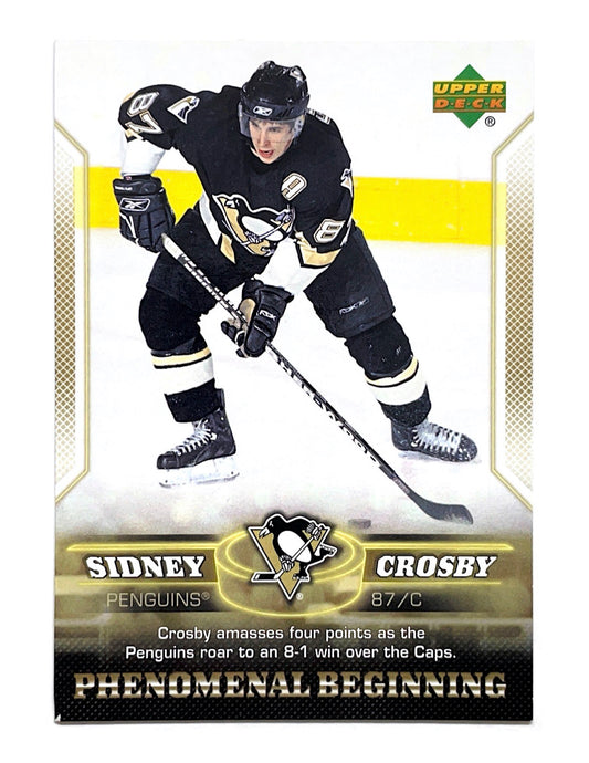 Sidney Crosby 2005-06 Upper Deck Phenomenal Beginning #20