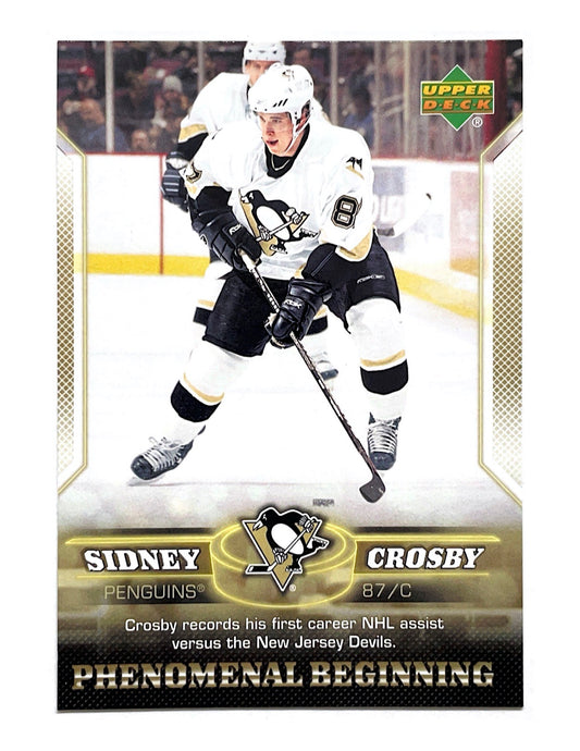 Sidney Crosby 2005-06 Upper Deck Phenomenal Beginning #3