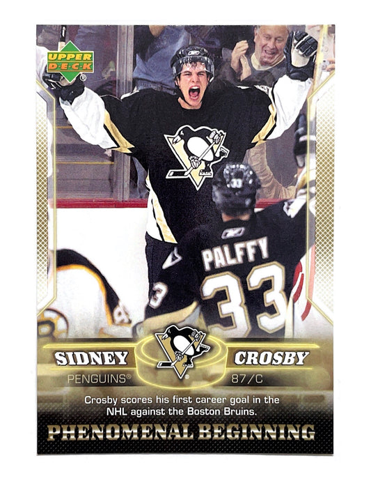 Sidney Crosby 2005-06 Upper Deck Phenomenal Beginning #4