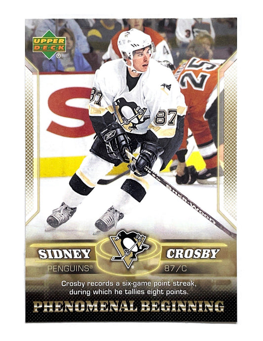 Sidney Crosby 2005-06 Upper Deck Phenomenal Beginning #5