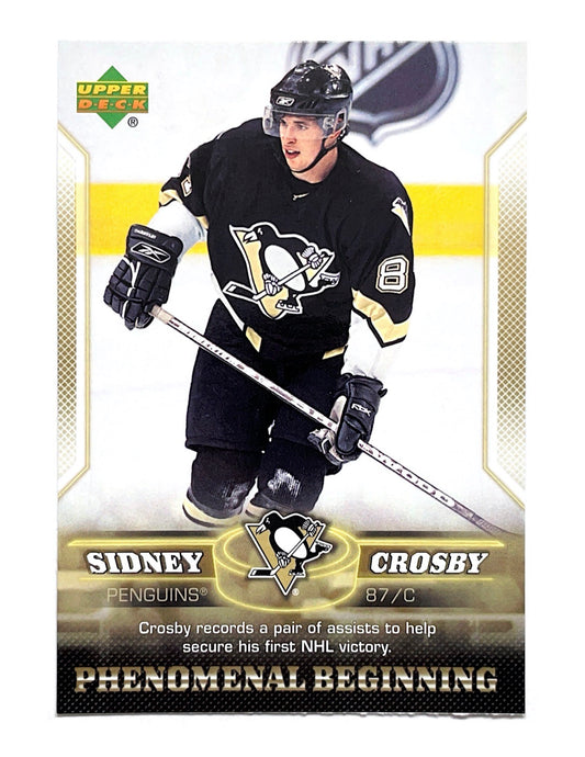 Sidney Crosby 2005-06 Upper Deck Phenomenal Beginning #6