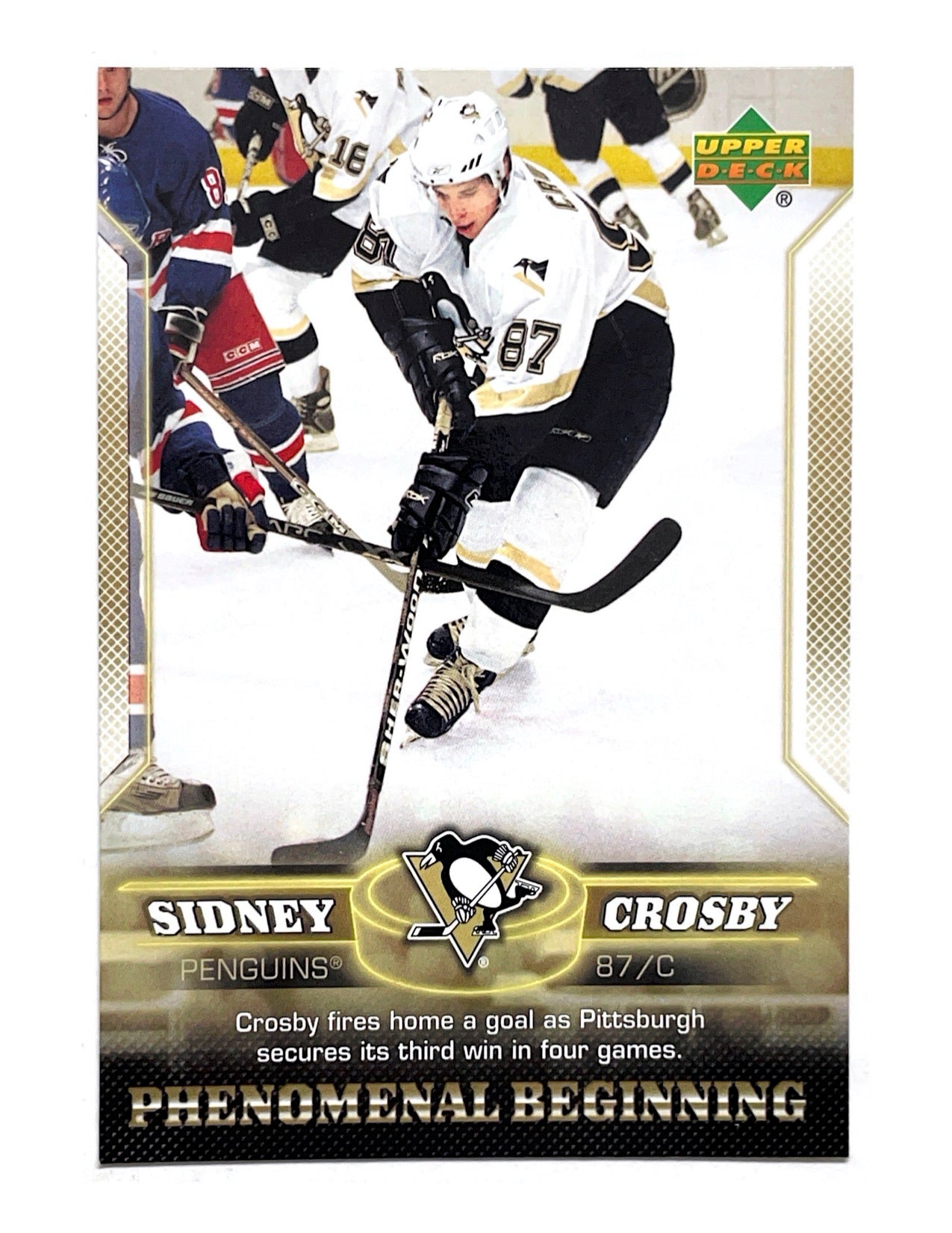 Sidney Crosby 2005-06 Upper Deck Phenomenal Beginning #8