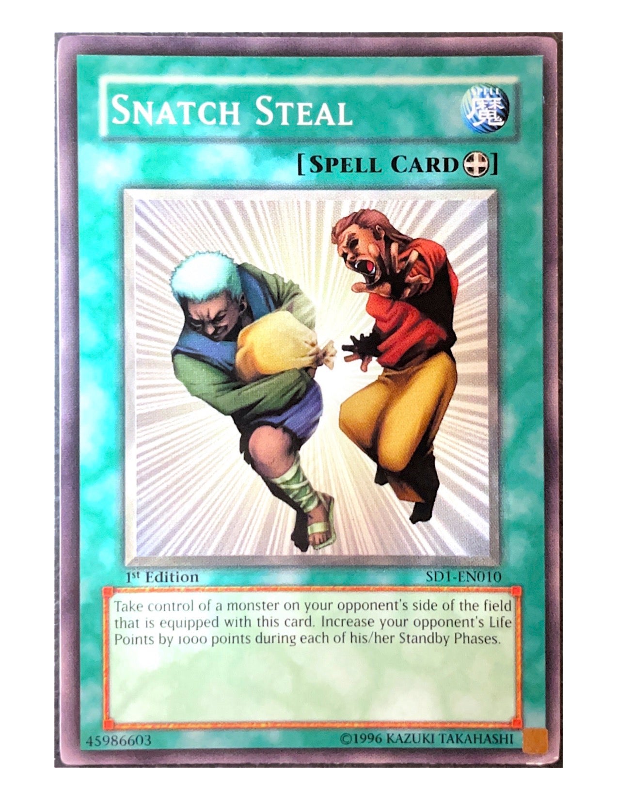 Snatch Steal SD1-EN010 Common - 1st Edition