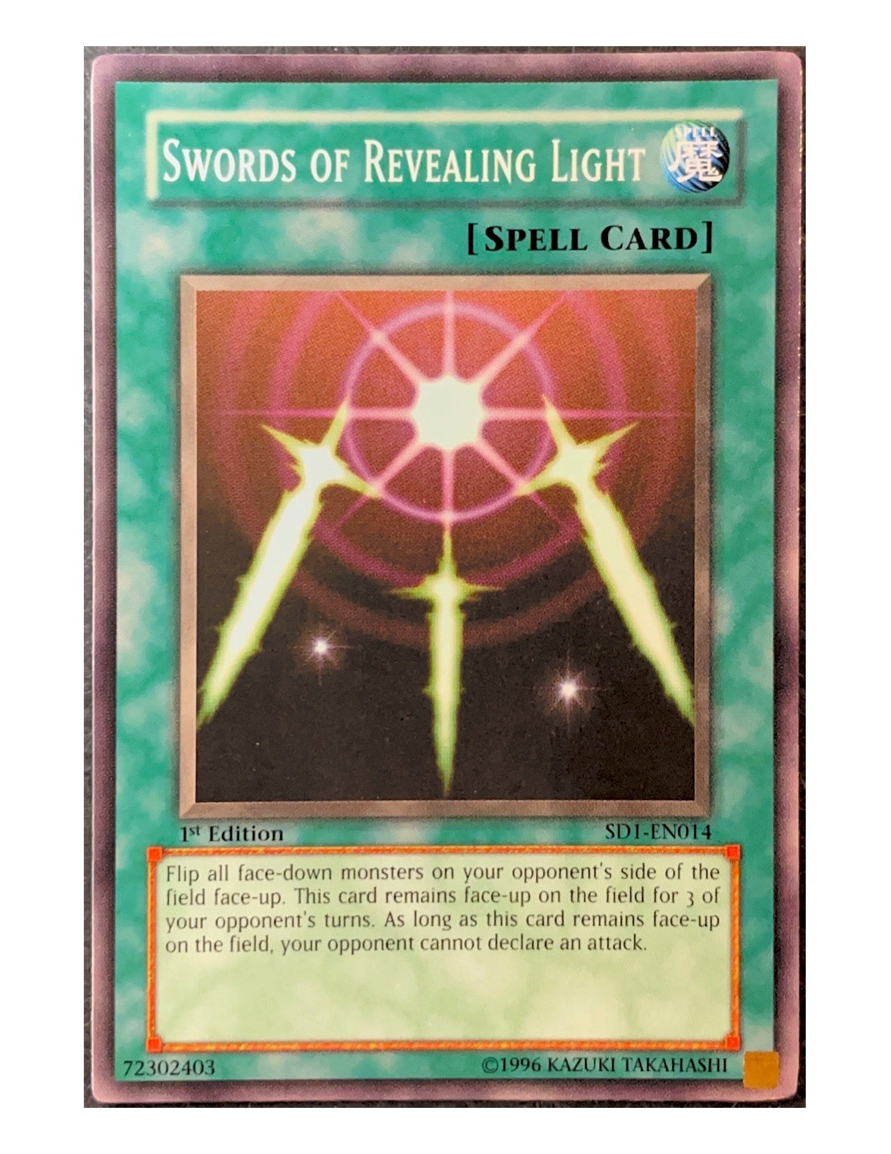 Swords Of Revealing Light SD1-EN014 Common - 1st Edition
