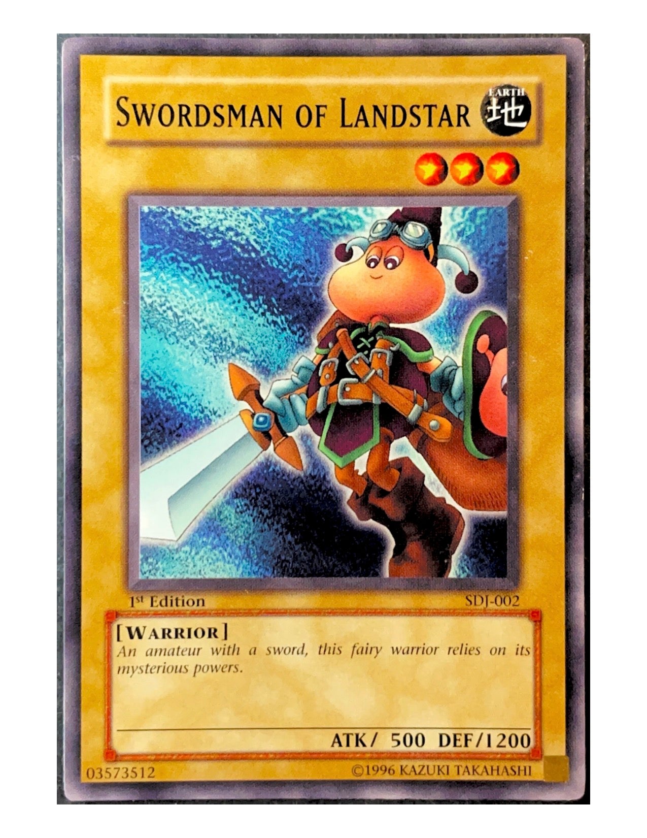 Swordsman Of Landstar SDJ-002 Common - 1st Edition