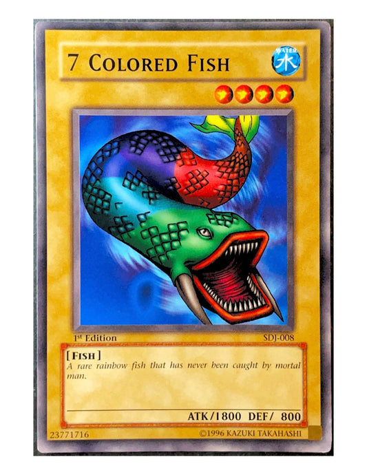 7 Colored Fish SDJ-008 Common - 1st Edition