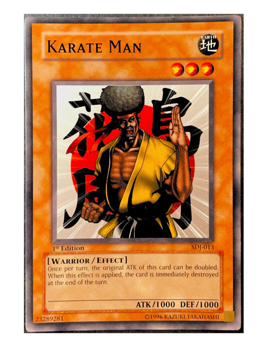 Karate Man SDJ-013 Common - 1st Edition