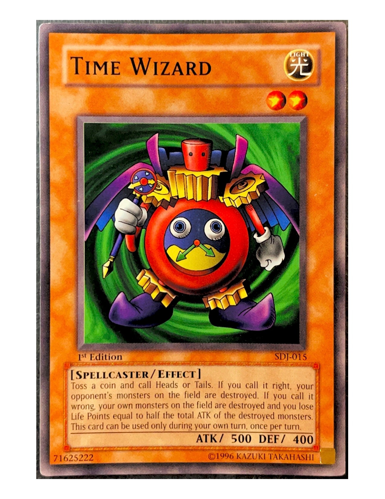 Time Wizard SDJ-015 Common - 1st Edition
