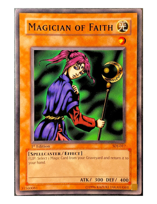 Magician Of Faith SDJ-017 Common - 1st Edition