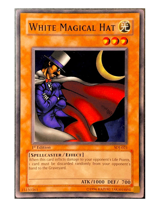 White Magical Hat SDJ-021 Common - 1st Edition
