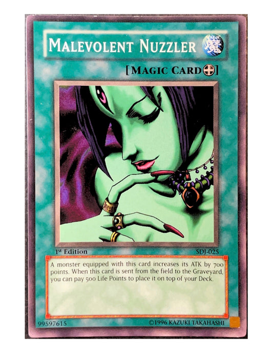 Malevolent Nuzzler SDJ-025 Common - 1st Edition