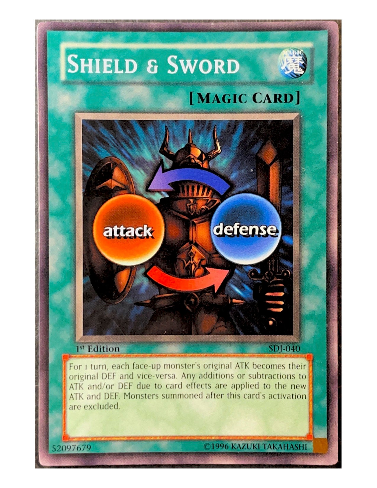 Shield & Sword SDJ-040 Common - 1st Edition
