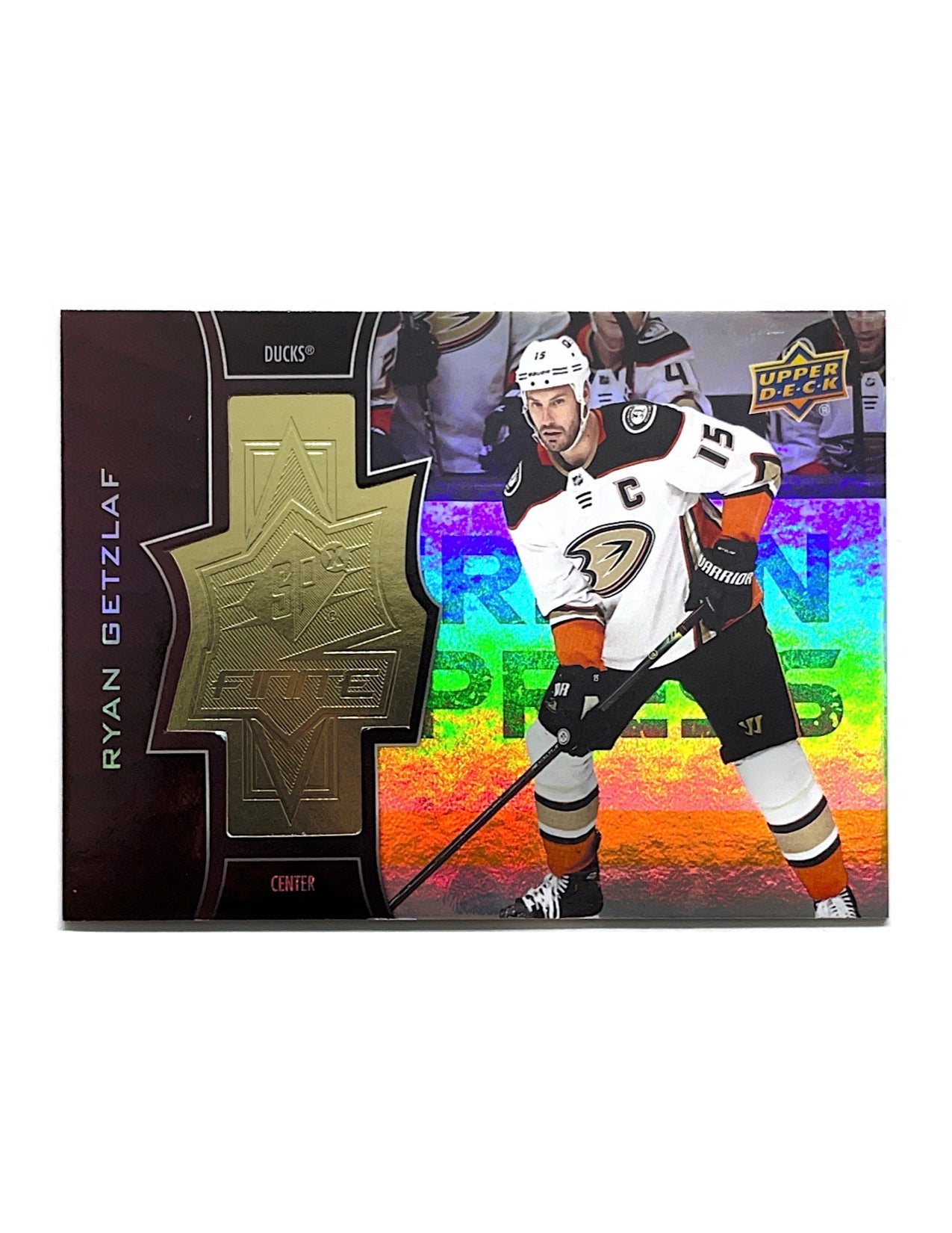 Ryan Getzlaf 2020-21 Upper Deck Extended Series Finite Silver Foil #SF-1 - 001/250