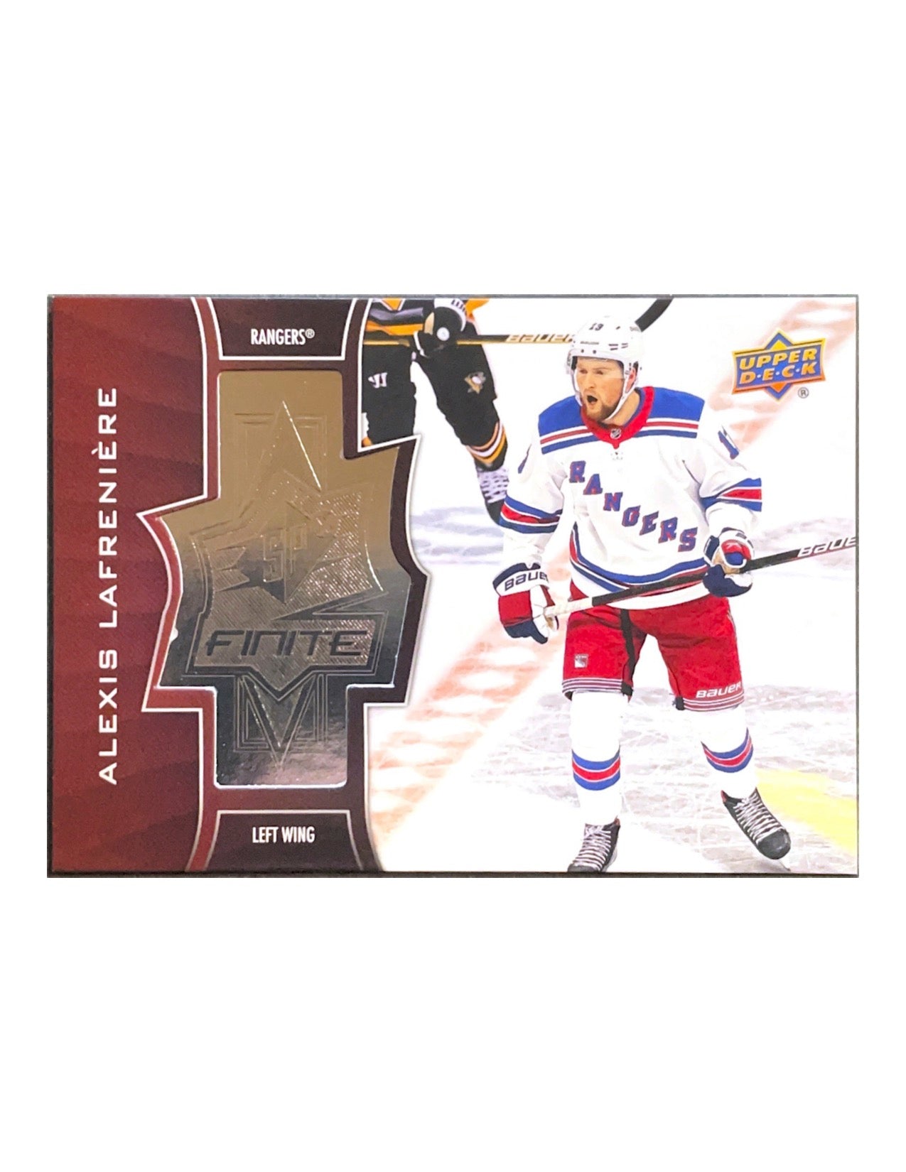 Alexis Lafreniere 2020-21 Upper Deck Extended Series SPx Finite #SF-45 - 2846/2999