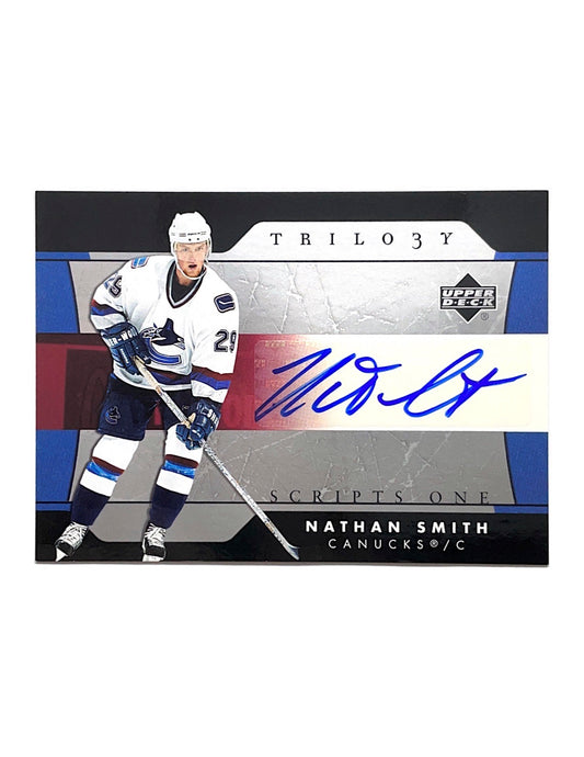 Nathan Smith 2005-06 Upper Deck Trilogy Scripts One #SFS-NS