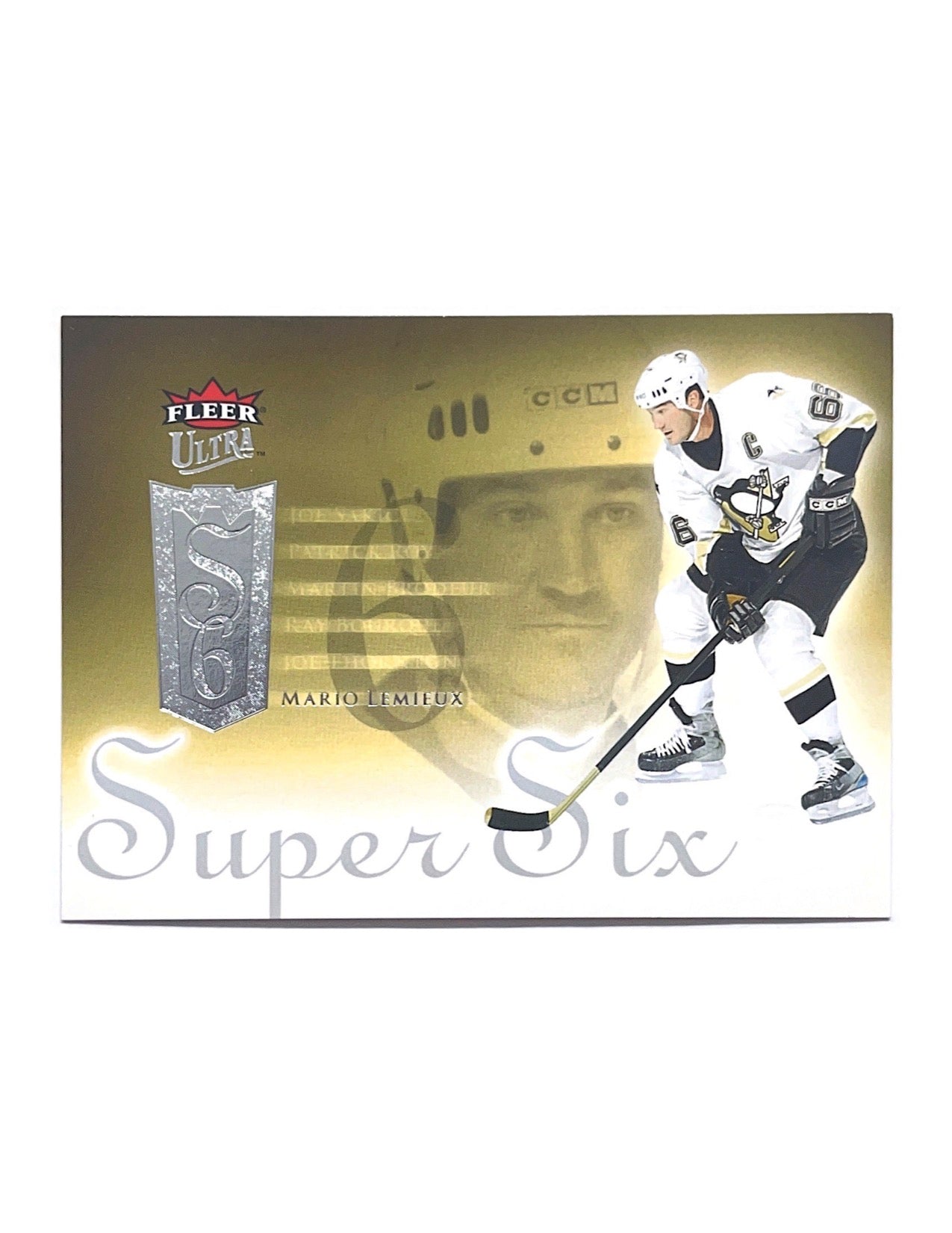 Mario Lemieux 2005-06 Upper Deck Fleer Ultra Super Six #SS1