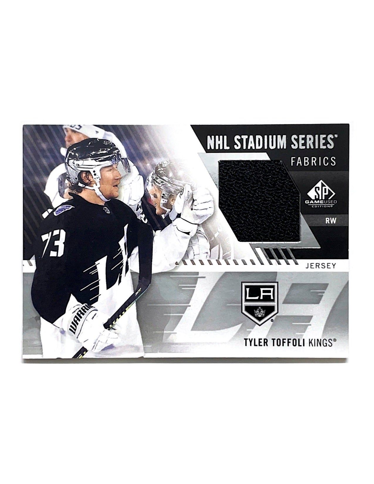 Tyler Toffoli 2020-21 Upper Deck SP Game Used NHL Stadium Series Fabrics #SSF-TT