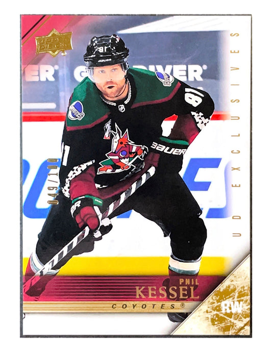 Phil Kessel 2020-21 Upper Deck Extended Series Tribute #T-4 - UD Exclusives 049/100