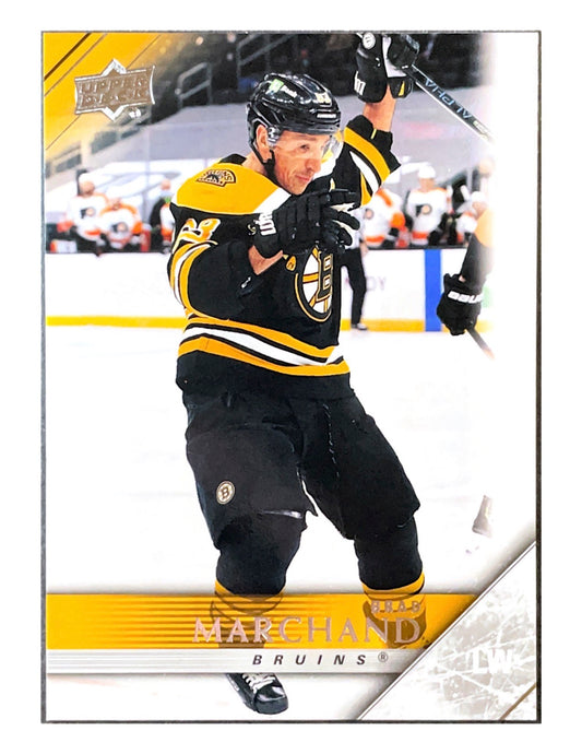 Brad Marchand 2020-21 Upper Deck Extended Series Tribute #T-7