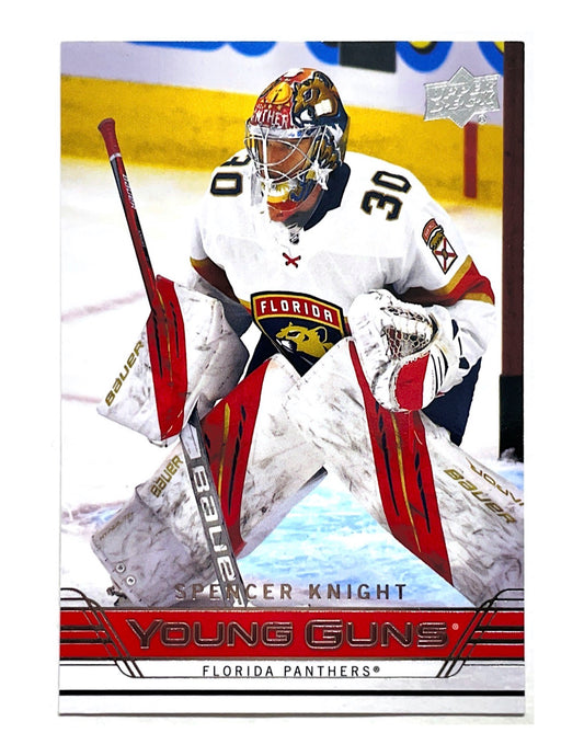 Spencer Knight 2021-22 Upper Deck Extended Series Young Guns Tribute #T-95