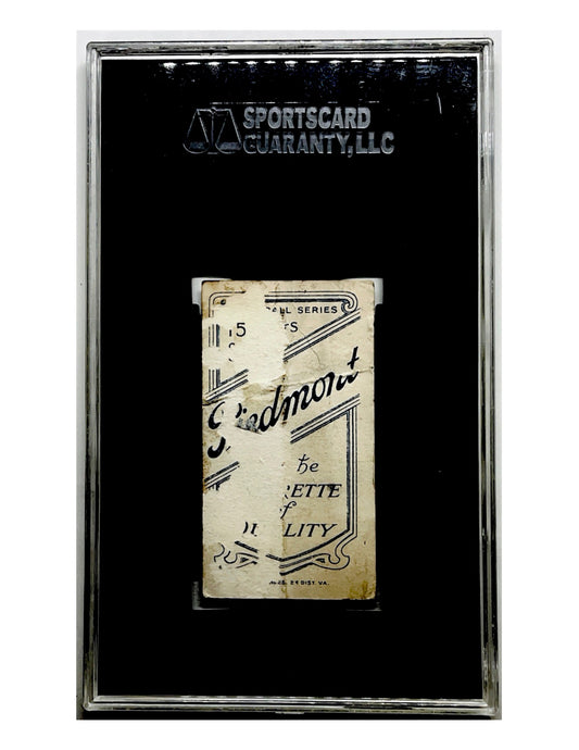 Fred Merkle 1909 Piedmont Cigarettes Portrait #T206 - SGC 1