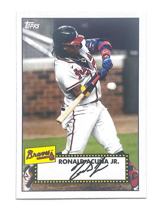 Ronald Acuna Jr. 2021 Topps Tribute #T52-45