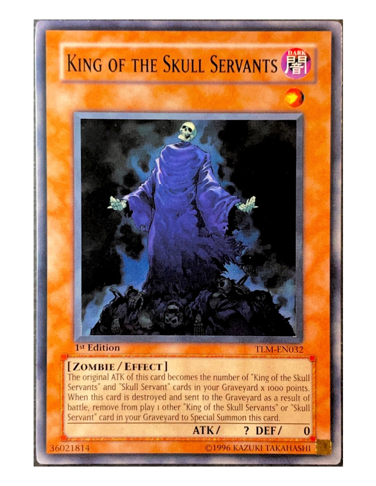 King Of The Skull Servants TLM-EN032 Common - 1st Edition