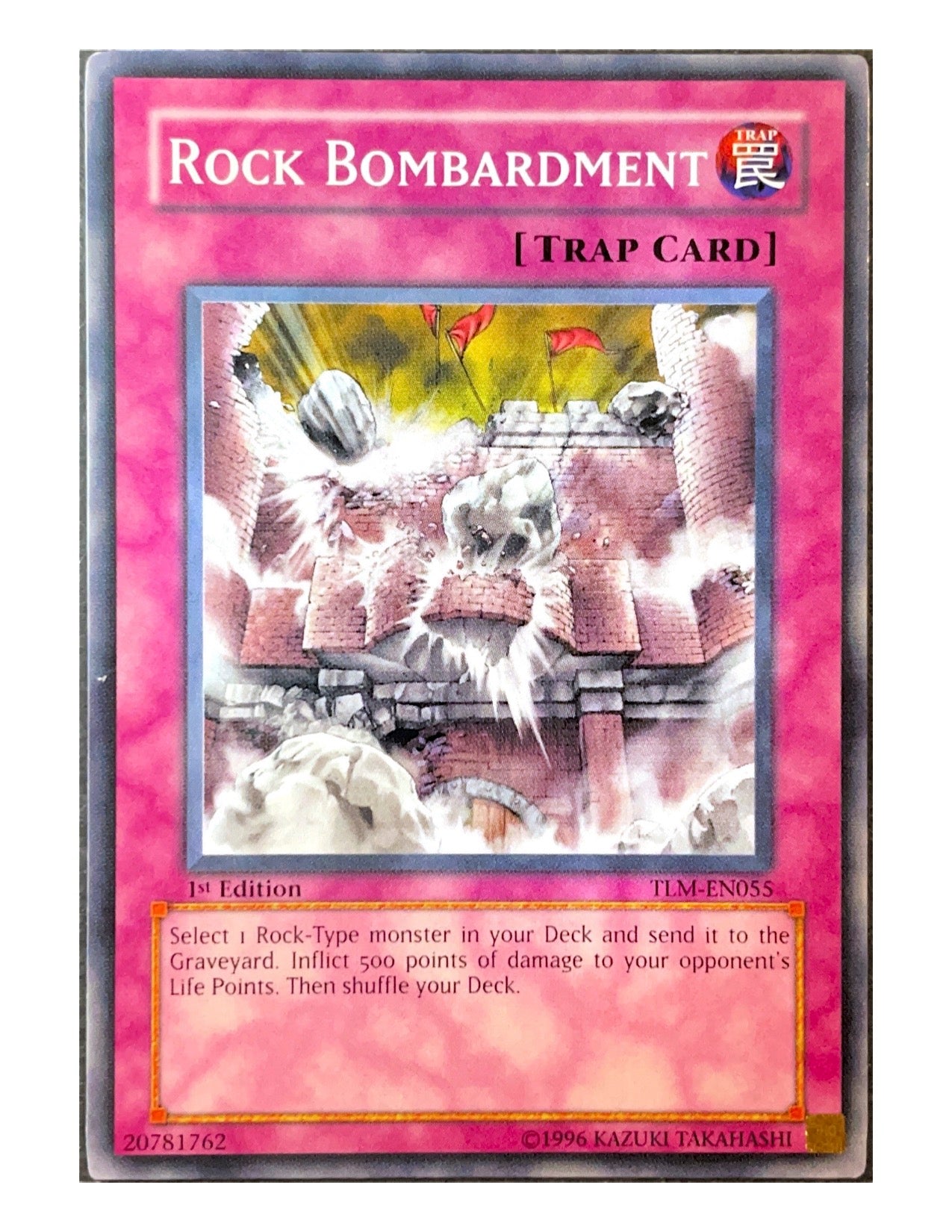 Rock Bombardment TLM-EN055 Common - 1st Edition