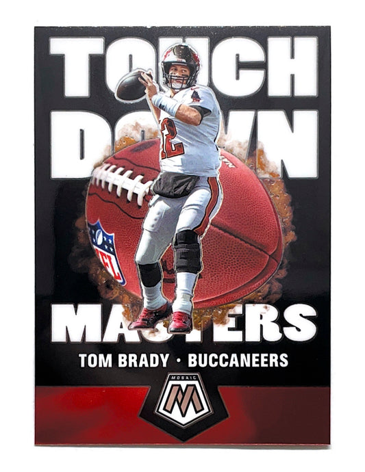 Tom Brady 2020 Panini Mosaic Touch Down Masters #TM2
